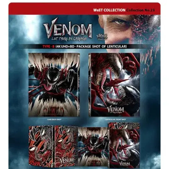 [BUNJANG] Venom: Let There Be Carnage Lenticular Steelbook Blu-ray / 베놈 2 렌티큘러 스틸북 한정판 블루레이