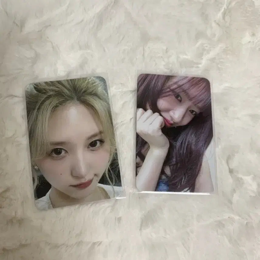 [BUNJANG] IVE Gaeul, Yujin Photocard POB / 가을이,유진이 포카 엑소액지 특전 (급급급급급처)