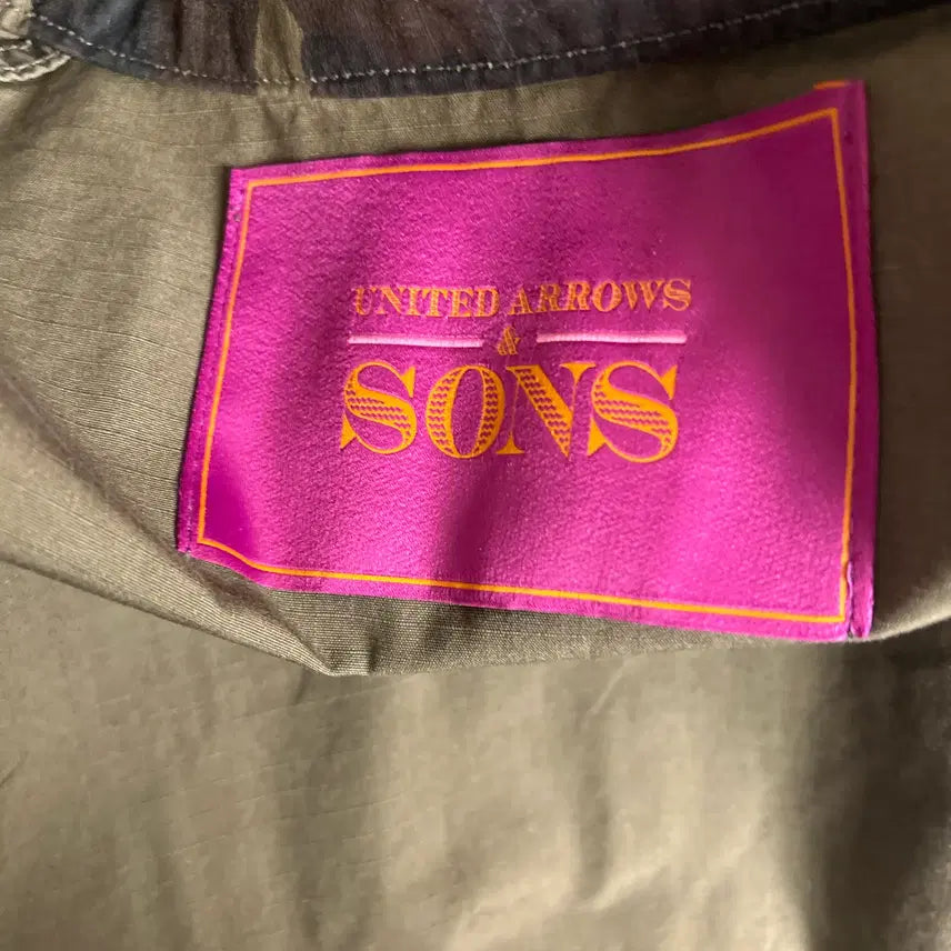 [BUNJANG] United Arrows &amp; Sons Camo Haori Shirt Jacket M / 유나이티드 애로우즈 앤 손즈 카모 토미셔츠 하오리 자켓 M