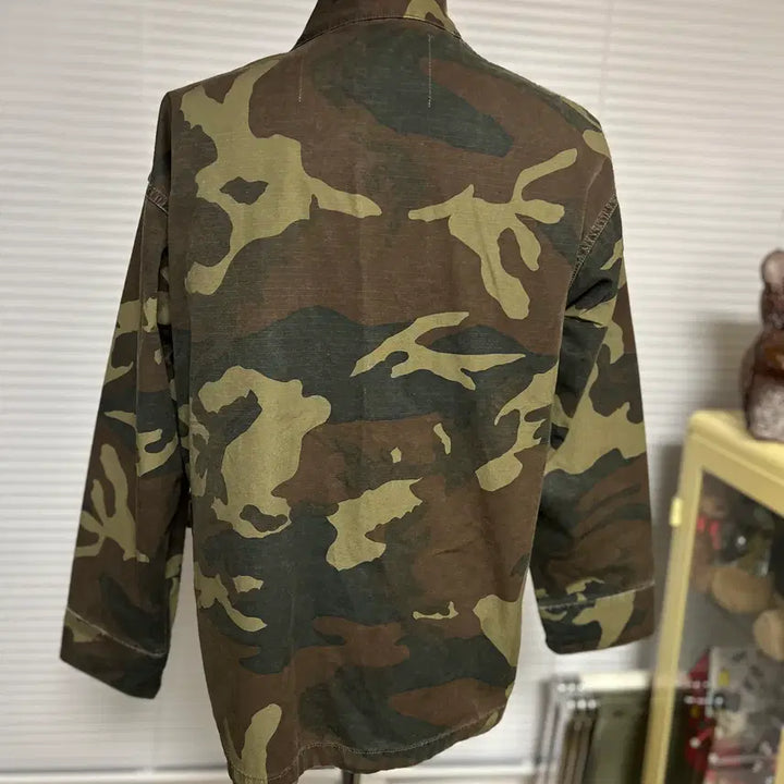 [BUNJANG] United Arrows &amp; Sons Camo Haori Shirt Jacket M / 유나이티드 애로우즈 앤 손즈 카모 토미셔츠 하오리 자켓 M