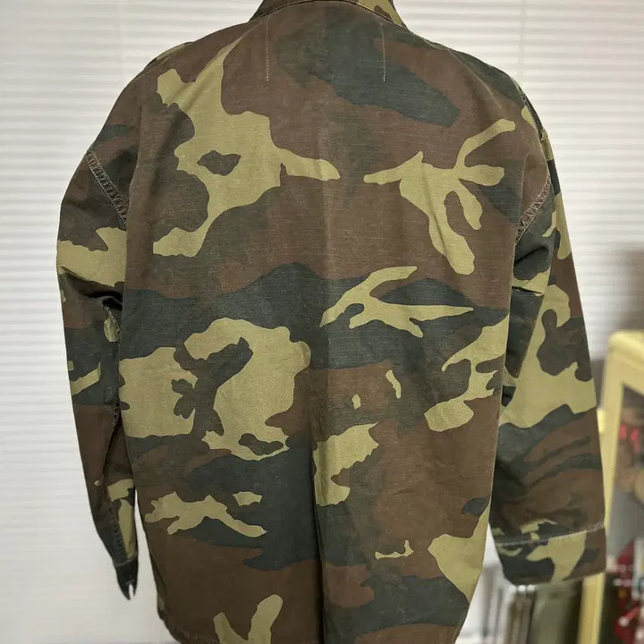 [BUNJANG] United Arrows &amp; Sons Camo Haori Shirt Jacket M / 유나이티드 애로우즈 앤 손즈 카모 토미셔츠 하오리 자켓 M