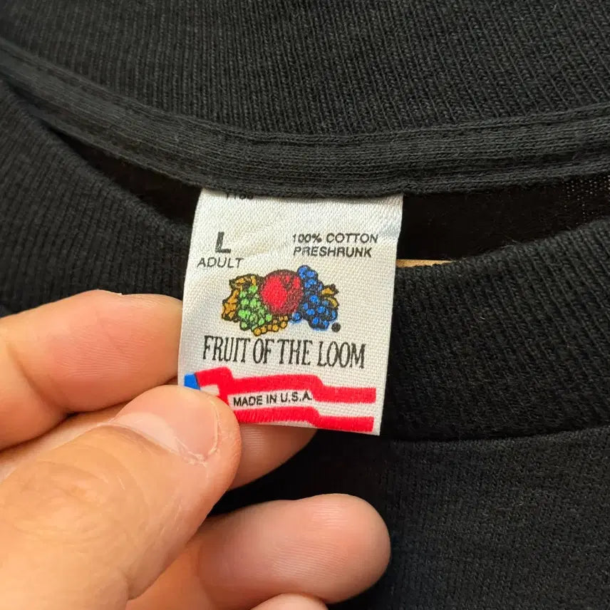 [BUNJANG] 90s Vintage USA Single Stitch Message T-shirt / 90S 미국빈티지 빈티지 티셔츠 싱글스티치 메세지 M L