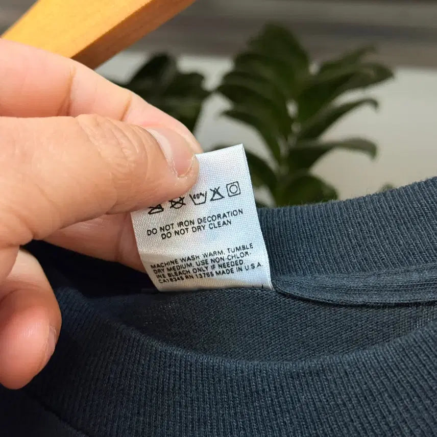 [BUNJANG] 90s Vintage USA Single Stitch Message T-shirt / 90S 미국빈티지 빈티지 티셔츠 싱글스티치 메세지 M L