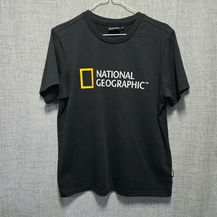 [BUNJANG] National Geographic Black Short Sleeve T-Shirt Size S / 내셔널지오그래픽 검정 반팔 티셔츠 s