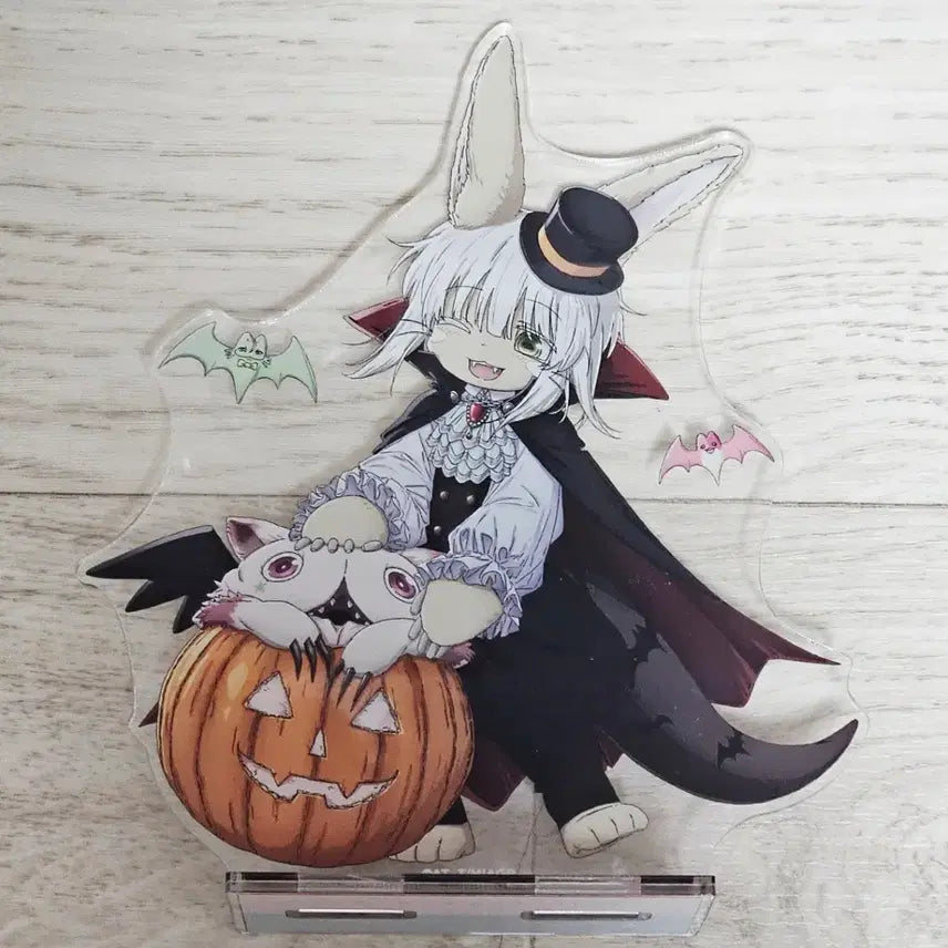 [BUNJANG] Made in Abyss Nanachi &amp; Mitty Halloween Acrylic Stand / 메이드 인 어비스 메인어 할로윈 나나치&amp;미티 아크릴 스탠드