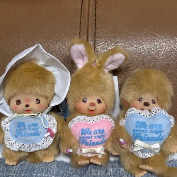 [BUNJANG] Monchhichi Sugar Chimutan Baby Monchhichi Keyring / 몬치치 슈가 치무탄 베비 몬치치 키링