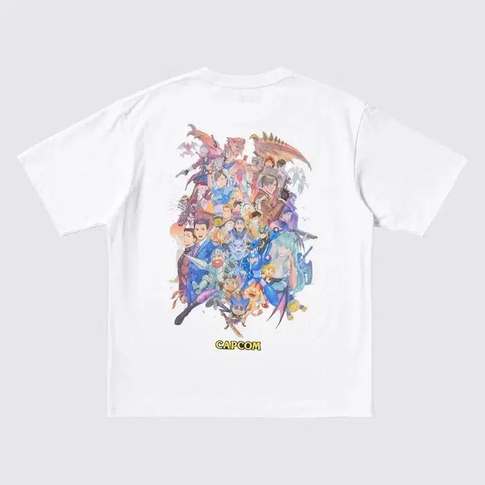 [SOLD OUT] [BUNJANG] Uniqlo Capcom 40th Anniversary All-Stars T-shirt / 유니클로 캡콤 40주년 올스타 L사이즈