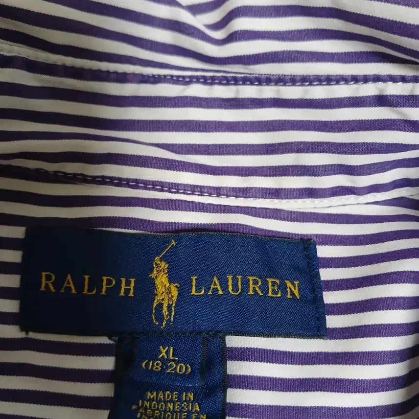 [BUNJANG] Polo Ralph Lauren Striped Shirt / 폴로 랄프로렌 스트라이프 셔츠 남방