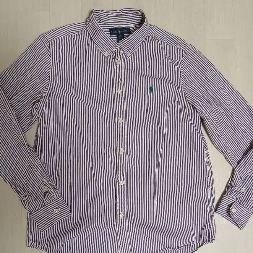 [BUNJANG] Polo Ralph Lauren Striped Shirt / 폴로 랄프로렌 스트라이프 셔츠 남방