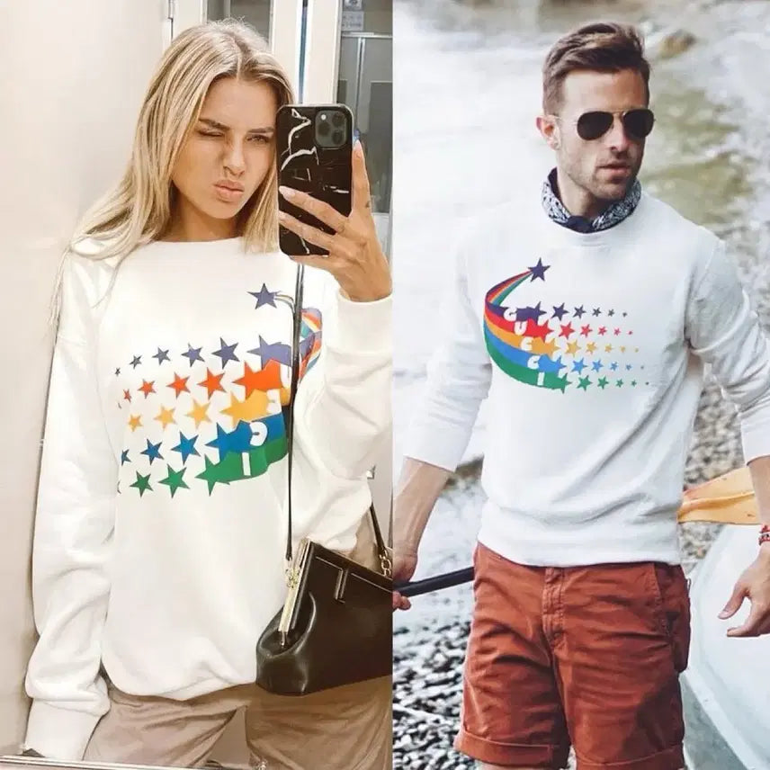 [BUNJANG] Gucci Rainbow Sweatshirt / [XL] Gucci 구찌 레인보우 맨투맨