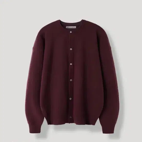 [BUNJANG] Mood Inside Burgundy Cardigan XL / 새상품) 무드인사이드 버건디 가디건 xl