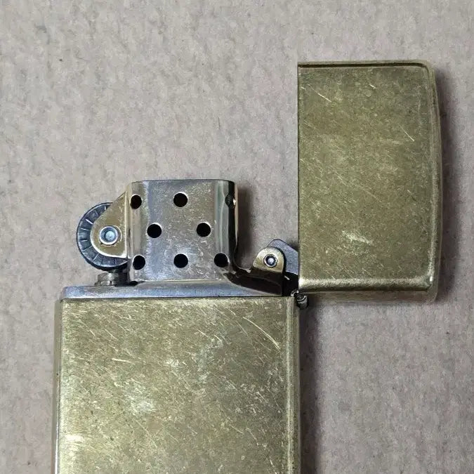 [BUNJANG] Zippo Vintage Gold Lighter / ZIPPO 지포 라이터 빈티지 골드