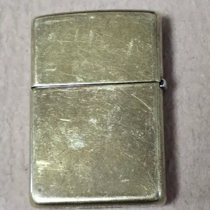 [BUNJANG] Zippo Vintage Gold Lighter / ZIPPO 지포 라이터 빈티지 골드