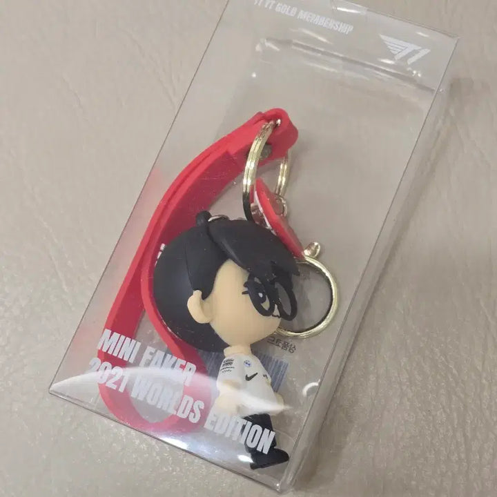 [BUNJANG] T1 Faker Mini Figure Keyring / 2021 t1 멤버쉽 페이커 미니 피규어 키링