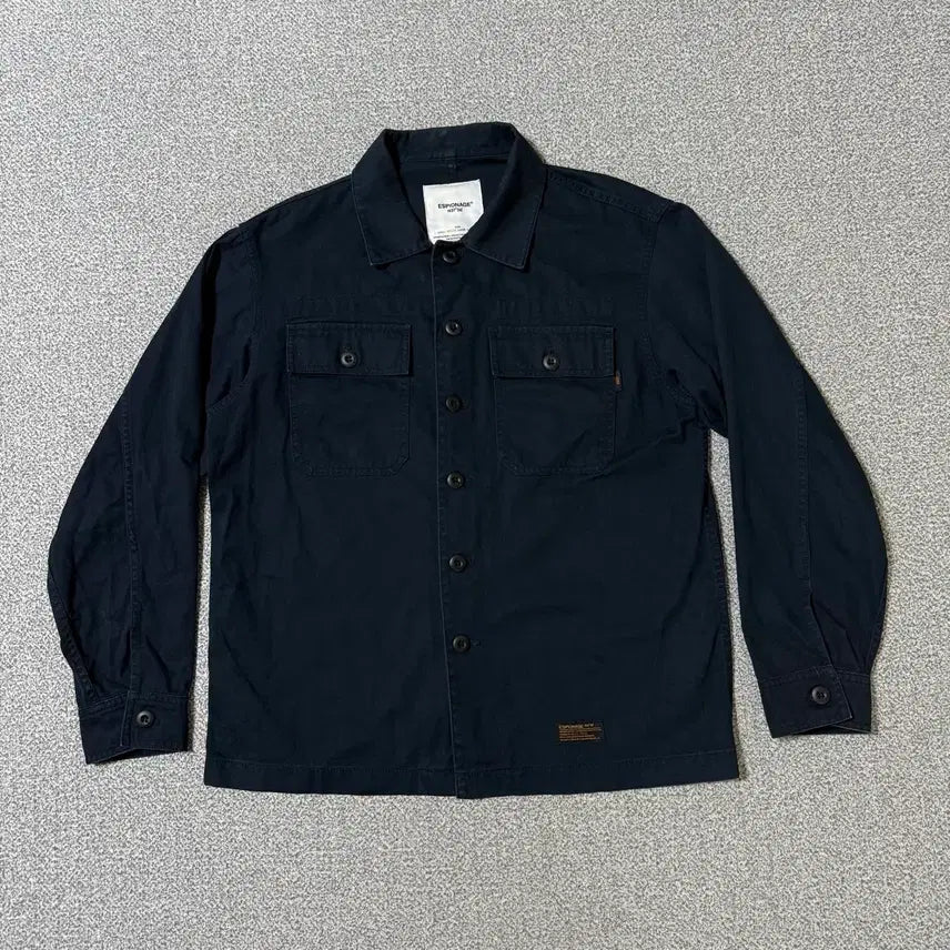 [BUNJANG] Espionage Navy Military Jacket M / 에스피오나지 밀리터리 자켓 M