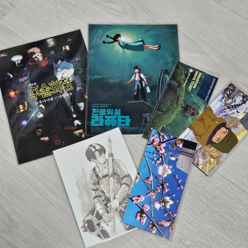 [BUNJANG] Movie Signature Ticket and Art Card Bundle / 영화 굿즈 티켓 시그니처 티켓 + 아트카드 정리
