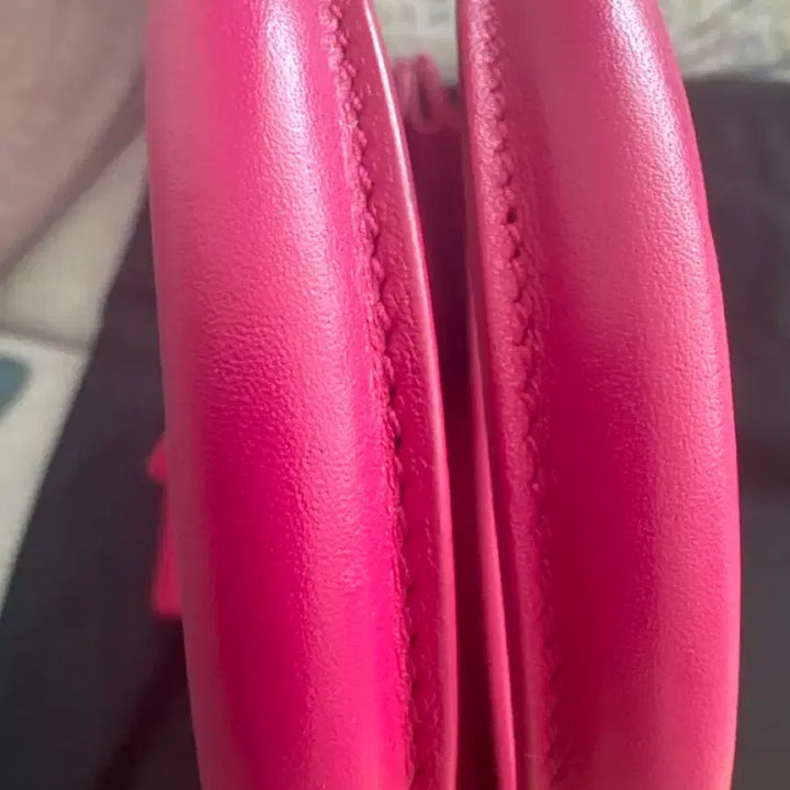 [BUNJANG] Saint Laurent Sac de Jour Small Hot Pink Tote Bag / 생로랑 삭드쥬르 스몰 핫핑크 토트백