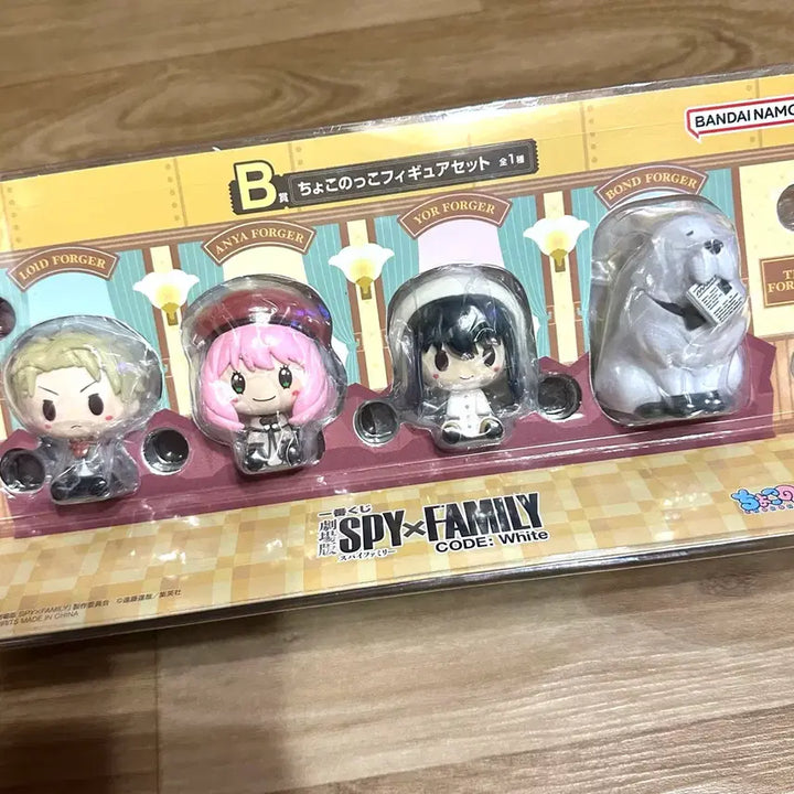 [SOLD OUT] 스파이패밀리 스파패 쿠지 초코노코 피규어 4종세트