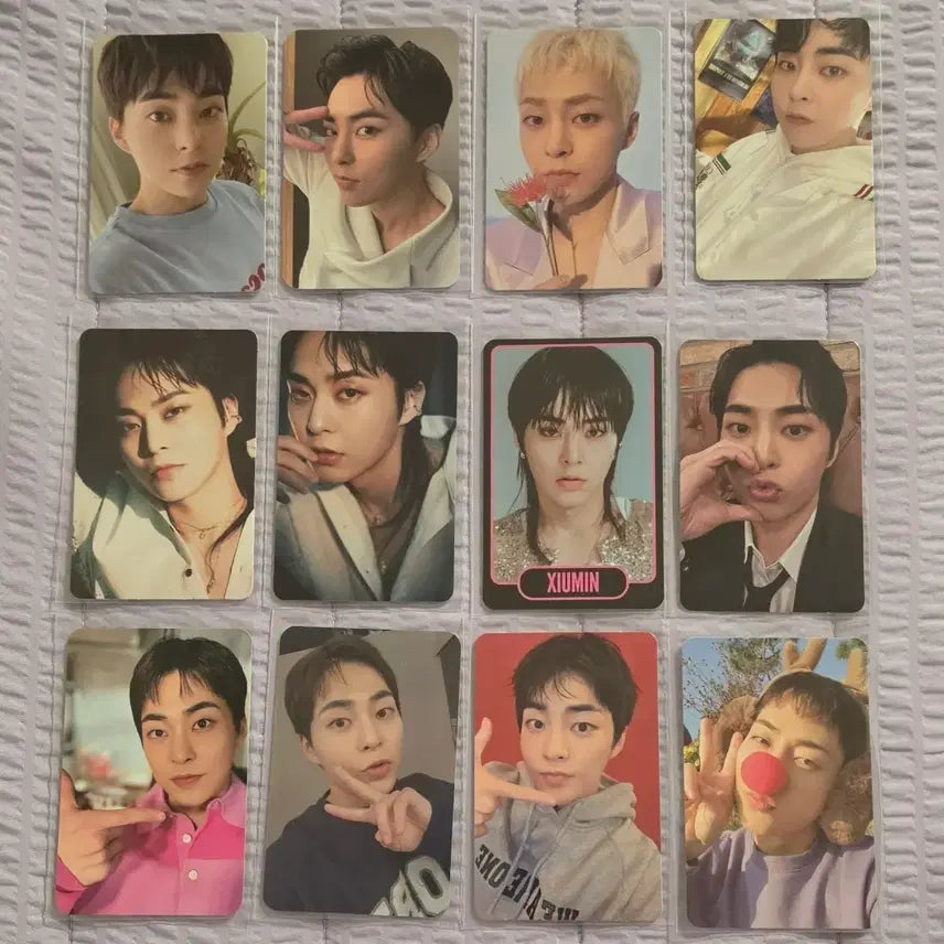 [BUNJANG] XIUMIN Photocard Bundle Set / 시우민 XIUMIN 공정 하자 포카 일괄 양도