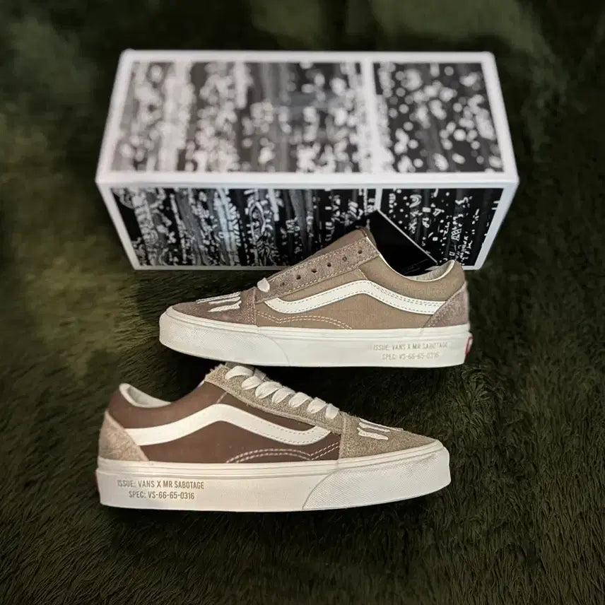 [BUNJANG] Vans x Mark Sabotage SBTG Old Skool Incense / [220] 반스 X 마크 사보타지 SBTG 올드스쿨 인센스