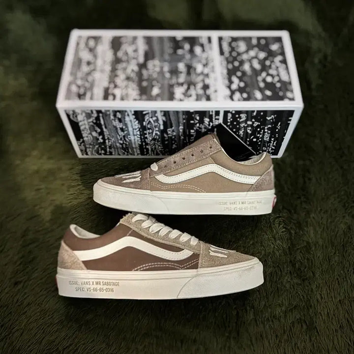 [BUNJANG] Vans x Mark Sabotage SBTG Old Skool Incense / [220] 반스 X 마크 사보타지 SBTG 올드스쿨 인센스