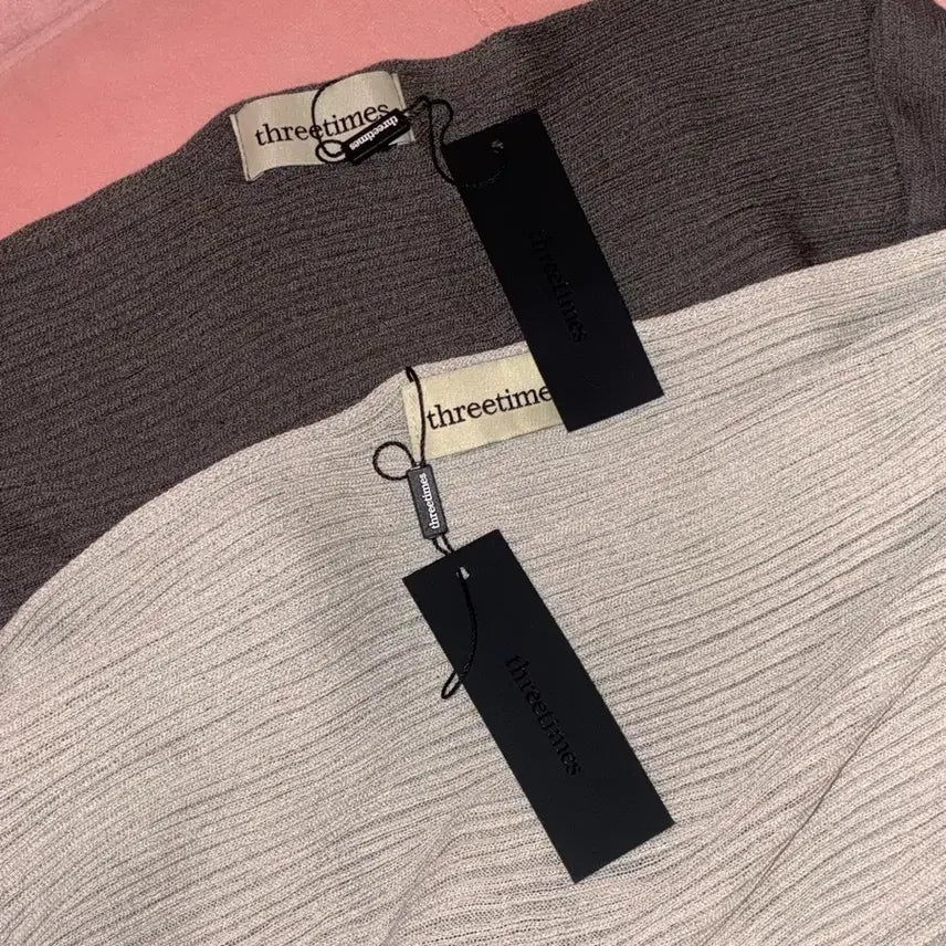 [SOLD OUT] (새상품) 쓰리타임즈 릿볼레로 가디건 그레이