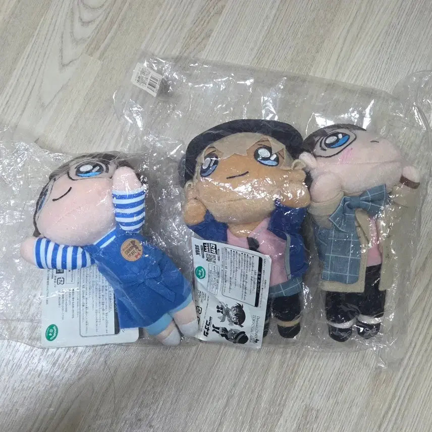 [BUNJANG] Detective Conan NesoBeri Plush Bundle Set / 명탐정 코난 코난 아무로 네소베리 누이구루미 일괄