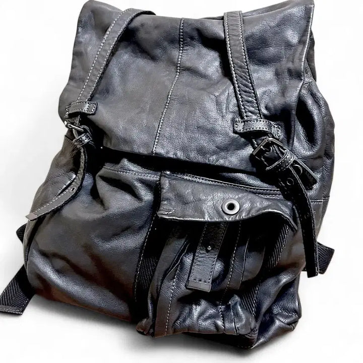 [BUNJANG] Decade Glove Leather Backpack / 디케이드 글러브 오일레더 백팩 포터매니아 추천