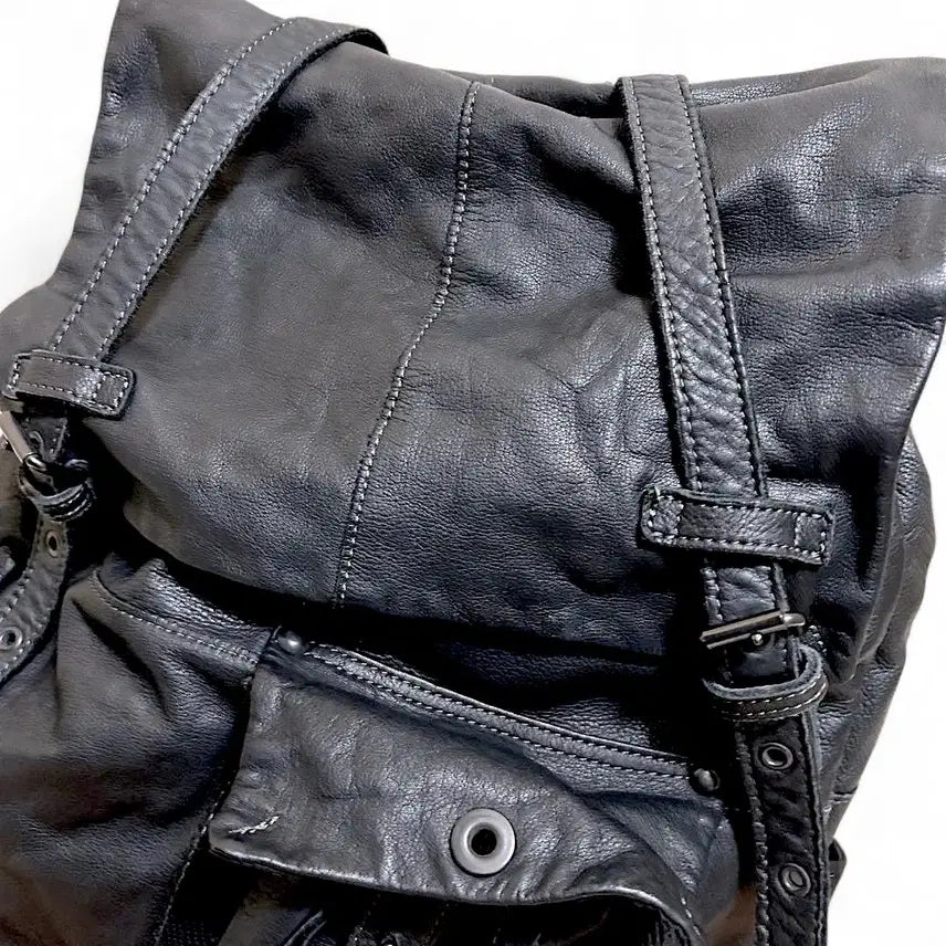 [BUNJANG] Decade Glove Leather Backpack / 디케이드 글러브 오일레더 백팩 포터매니아 추천