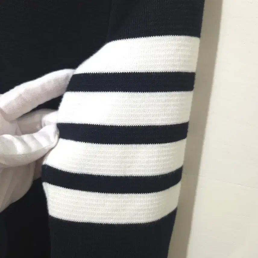 [BUNJANG] Thom Browne Milano Stitch Gold Knit Sweater / [새상품급] 톰브라운 여성 밀라노스티치 금장 니트 36Size