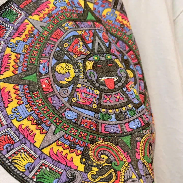 [SOLD OUT] 90S  ACAPULCO 글리치 에스닉 티셔츠 S M