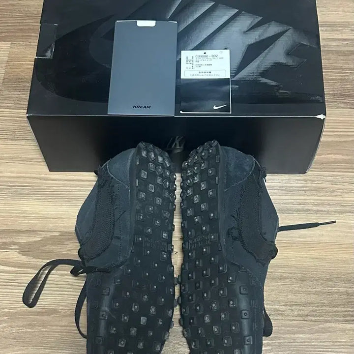 [BUNJANG] Nike Comme des Garcons CDG Waffle Racer Black 2020 / [270] 나이키 꼼데가르송 CDG 와플레이서 블랙 2020