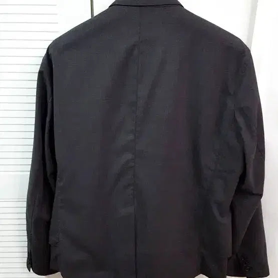 [BUNJANG] Unaffected Layered Jacket Charcoal Gray L / 언어펙티드 레이어드 자켓 차콜 그레이 L