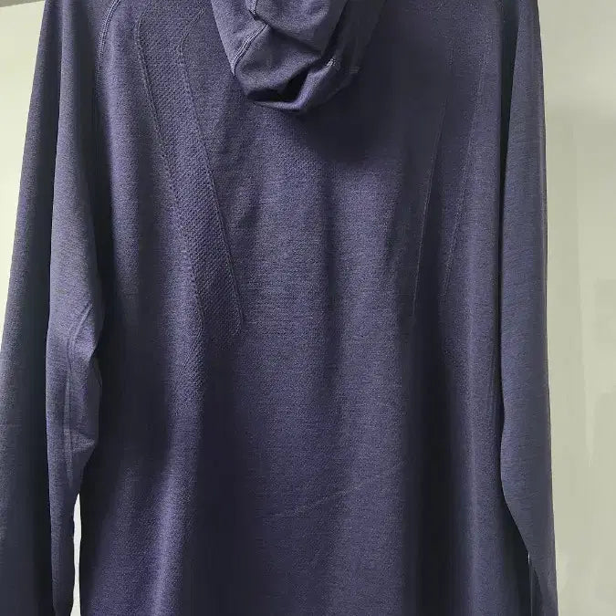 [BUNJANG] Lululemon Purple Half-Zip Hoodie Long-Sleeve Shirt / 룰루레몬 퍼플 하프집업 후드 긴팔티