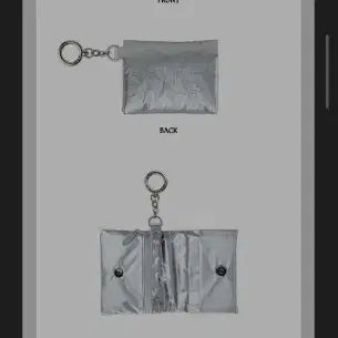 [BUNJANG] EXO Rebirth Card Holder Silver / EXO 엑소 리버스 카드지갑 실버