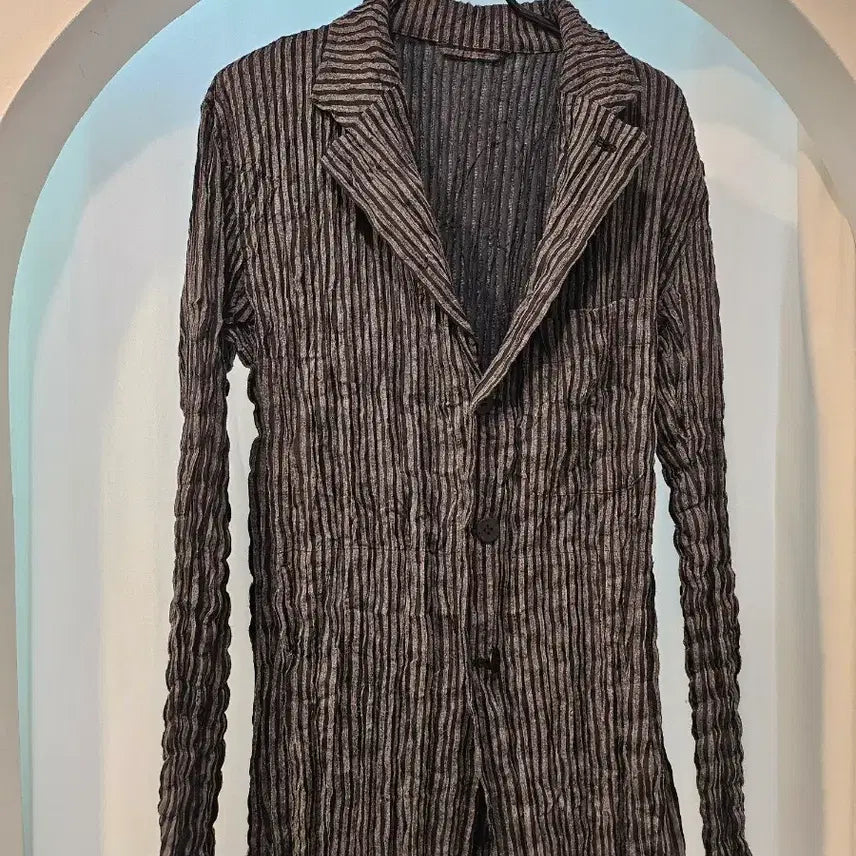 [BUNJANG] Issey Miyake Homme Pleated Set / 이세이미야케 옴므 상하세트