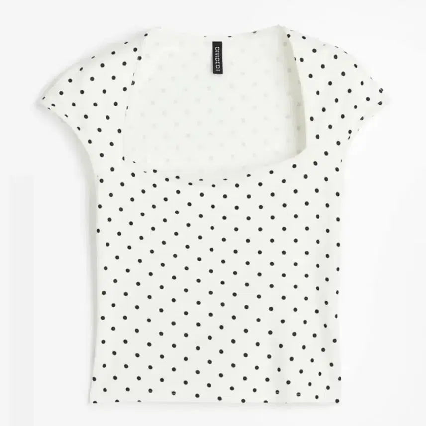 [BUNJANG] H&amp;M Dot Pattern Short Sleeve Shirt / H&amp;M 도트 패턴 반팔