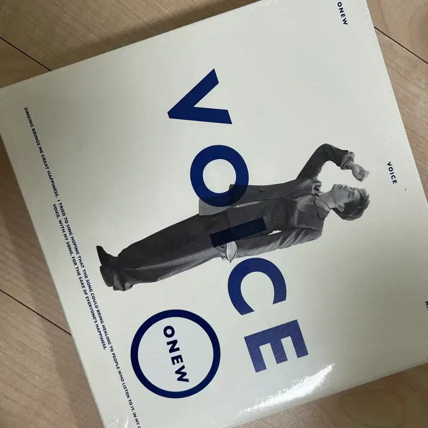 [BUNJANG] Onew Voice Album (White Version) / 온유 보이스 미개봉 (흰)