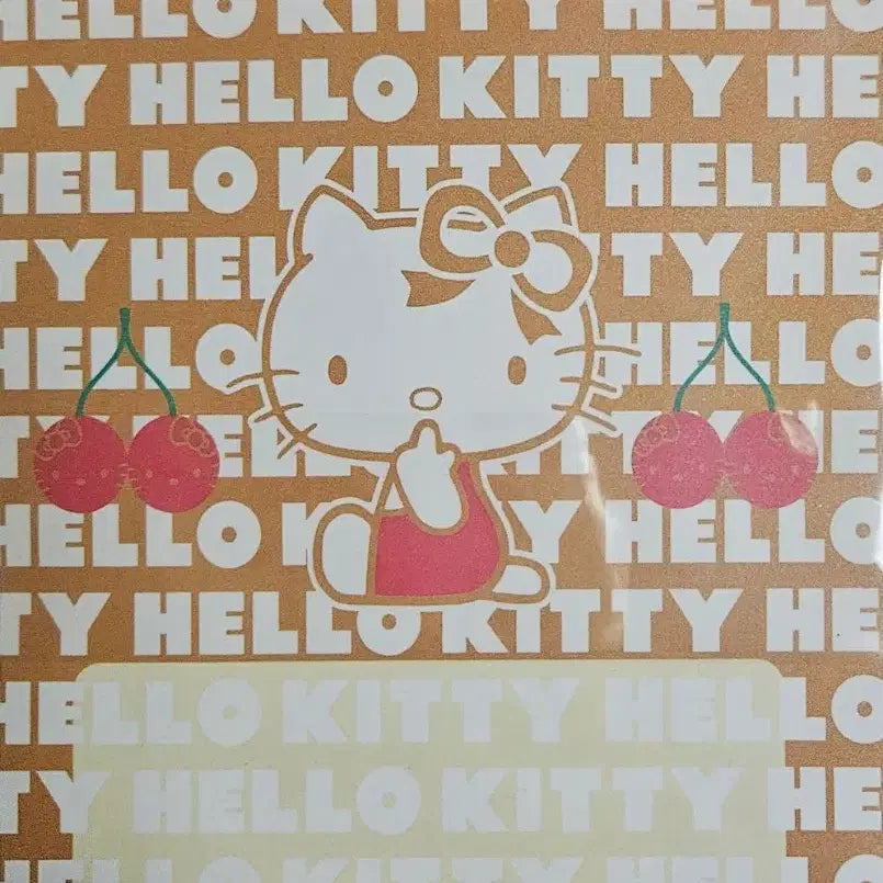 [BUNJANG] Sanrio Kitty Classic Stationery Set with File Binder and Stickers / 키티 고전 편지지, 화일, 산리오 스티커  파일 바인더