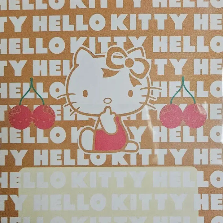[BUNJANG] Sanrio Kitty Classic Stationery Set with File Binder and Stickers / 키티 고전 편지지, 화일, 산리오 스티커  파일 바인더