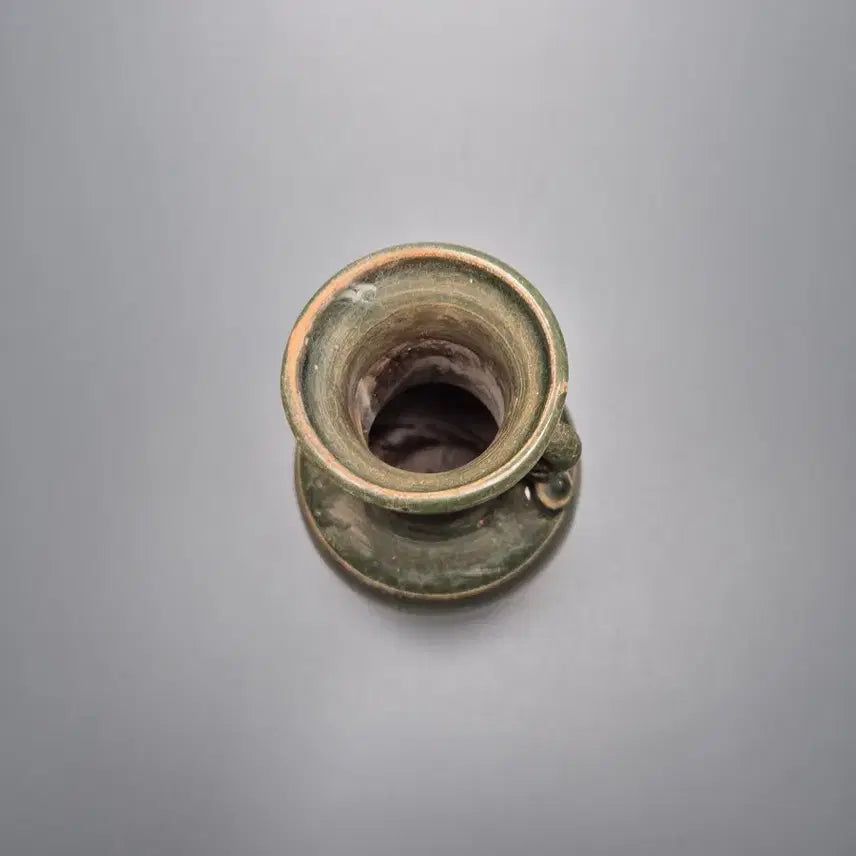 [BUNJANG] Chinese Celadon Porcelain Vase / 녹유 쌍이병 중국도자기 출토 골동품 고미술품 수집품 청자