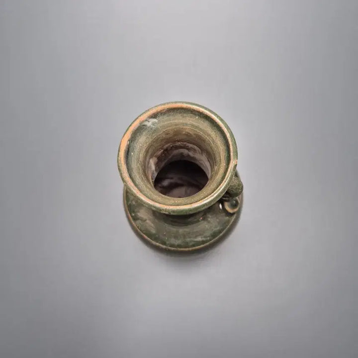 [BUNJANG] Chinese Celadon Porcelain Vase / 녹유 쌍이병 중국도자기 출토 골동품 고미술품 수집품 청자