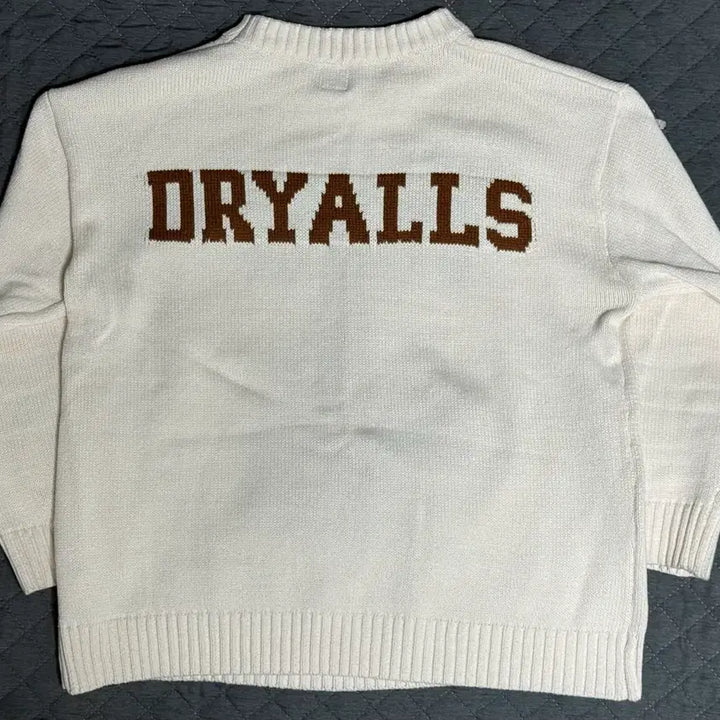 [BUNJANG] Human Made Daks Knit Sweater White L / 휴먼 메이드 닥스 니트 스웨터 화이트 L
