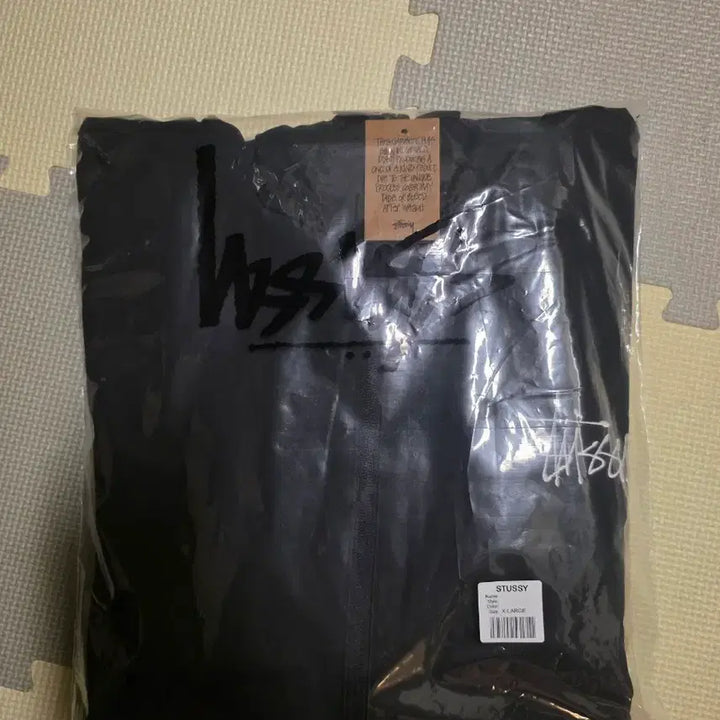 [BUNJANG] Stussy Black Zip-Up XL Jacket / 스투시 블랙 집업 XL 새상품