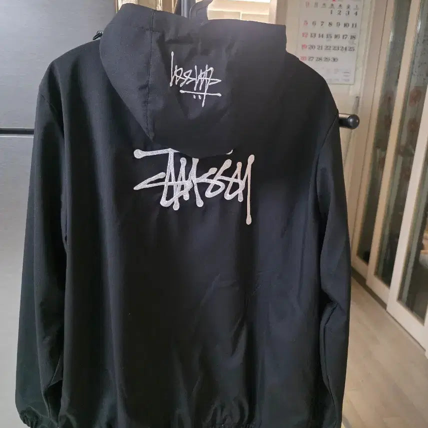 [BUNJANG] Stussy Black Zip-Up XL Jacket / 스투시 블랙 집업 XL 새상품