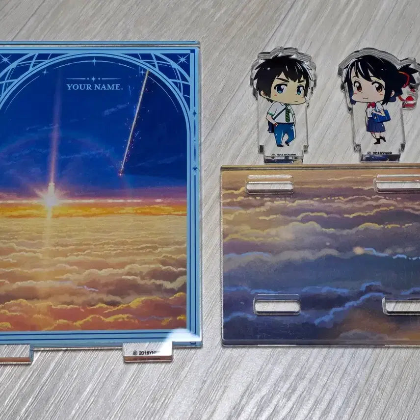 [BUNJANG] Your Name. Makoto Shinkai Pop-Up Store Acrylic Stand / 너의 이름은 팝업 아크릴 스탠드 판매 신카이 마코토 샵 굿즈