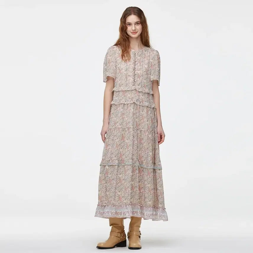 [BUNJANG] Thursday Island Floral Long Dress / 써스데이아일랜드원피스