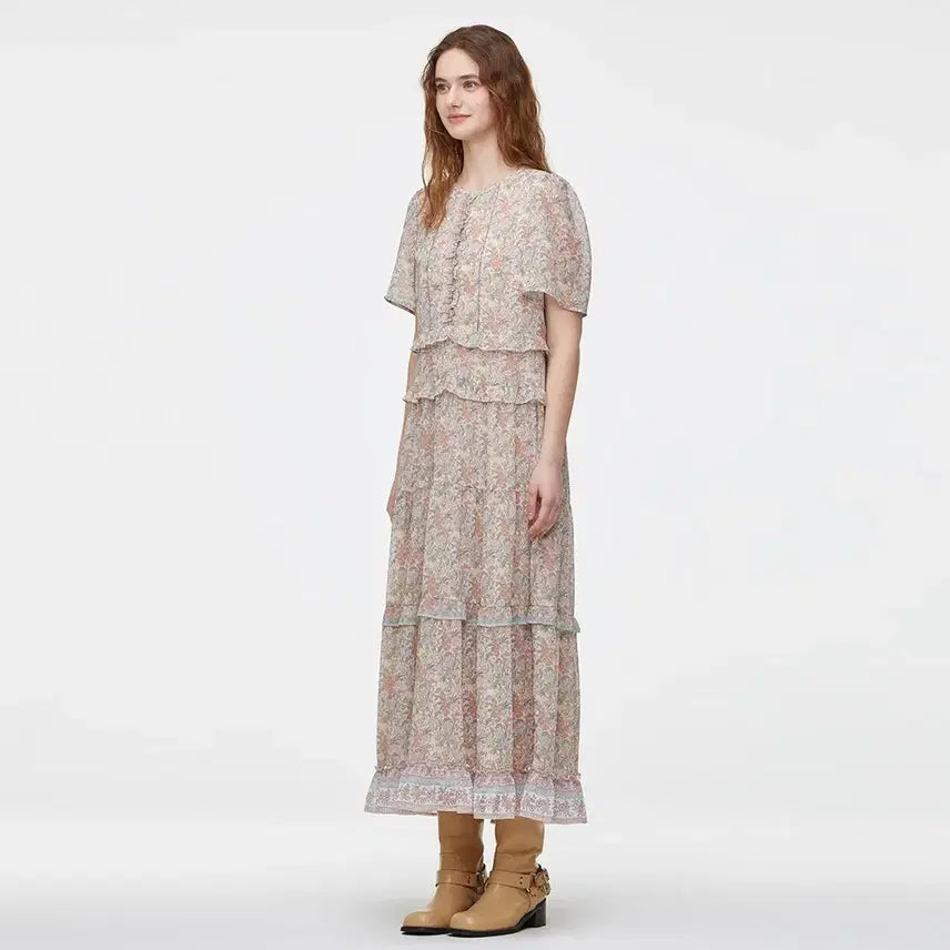 [BUNJANG] Thursday Island Floral Long Dress / 써스데이아일랜드원피스