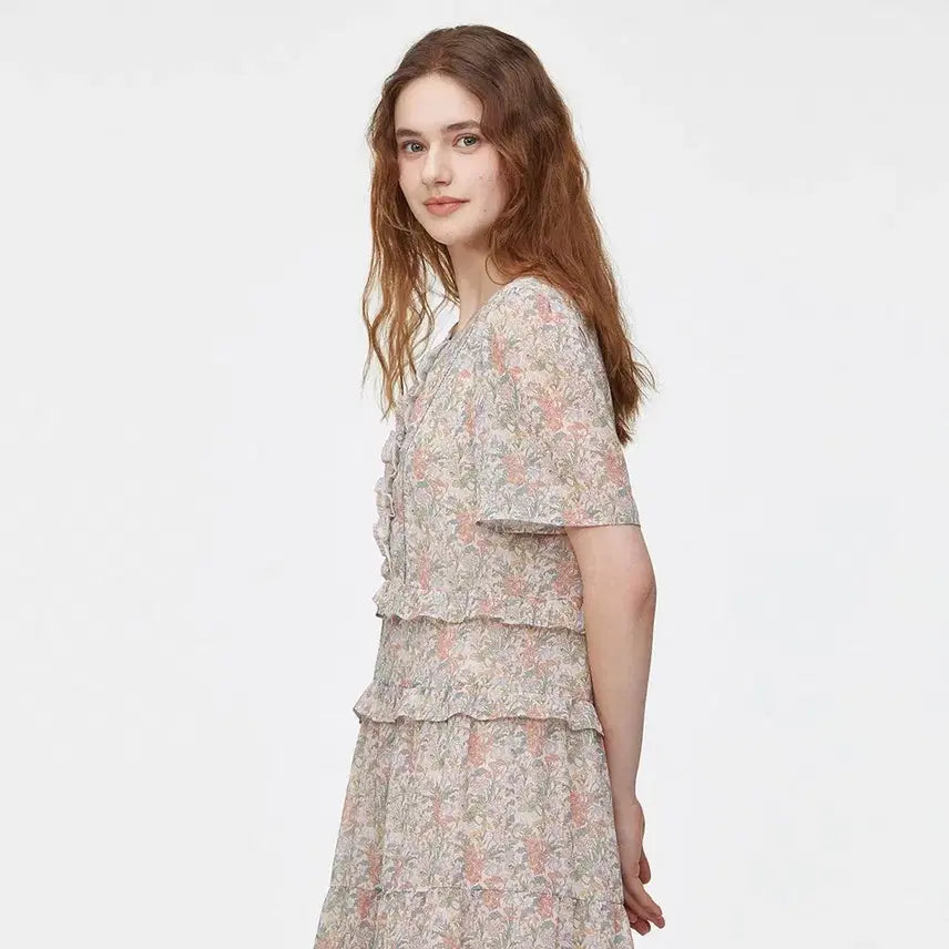 [BUNJANG] Thursday Island Floral Long Dress / 써스데이아일랜드원피스