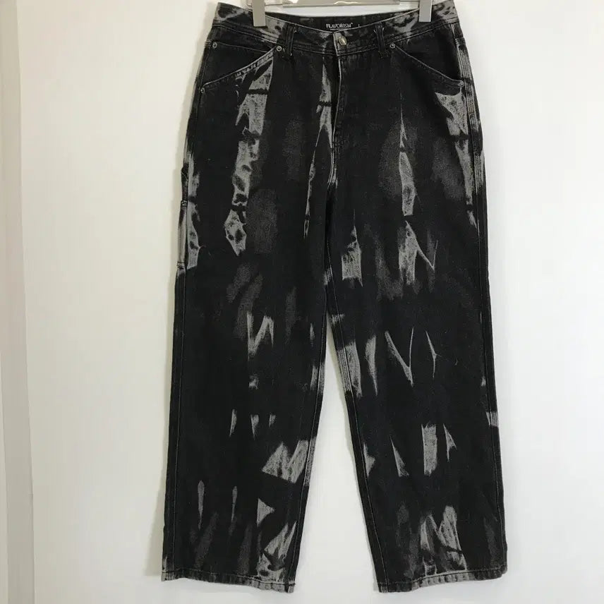 [SOLD OUT] 플레이버리즘 타이다이 카펜터 데님팬츠 [L]